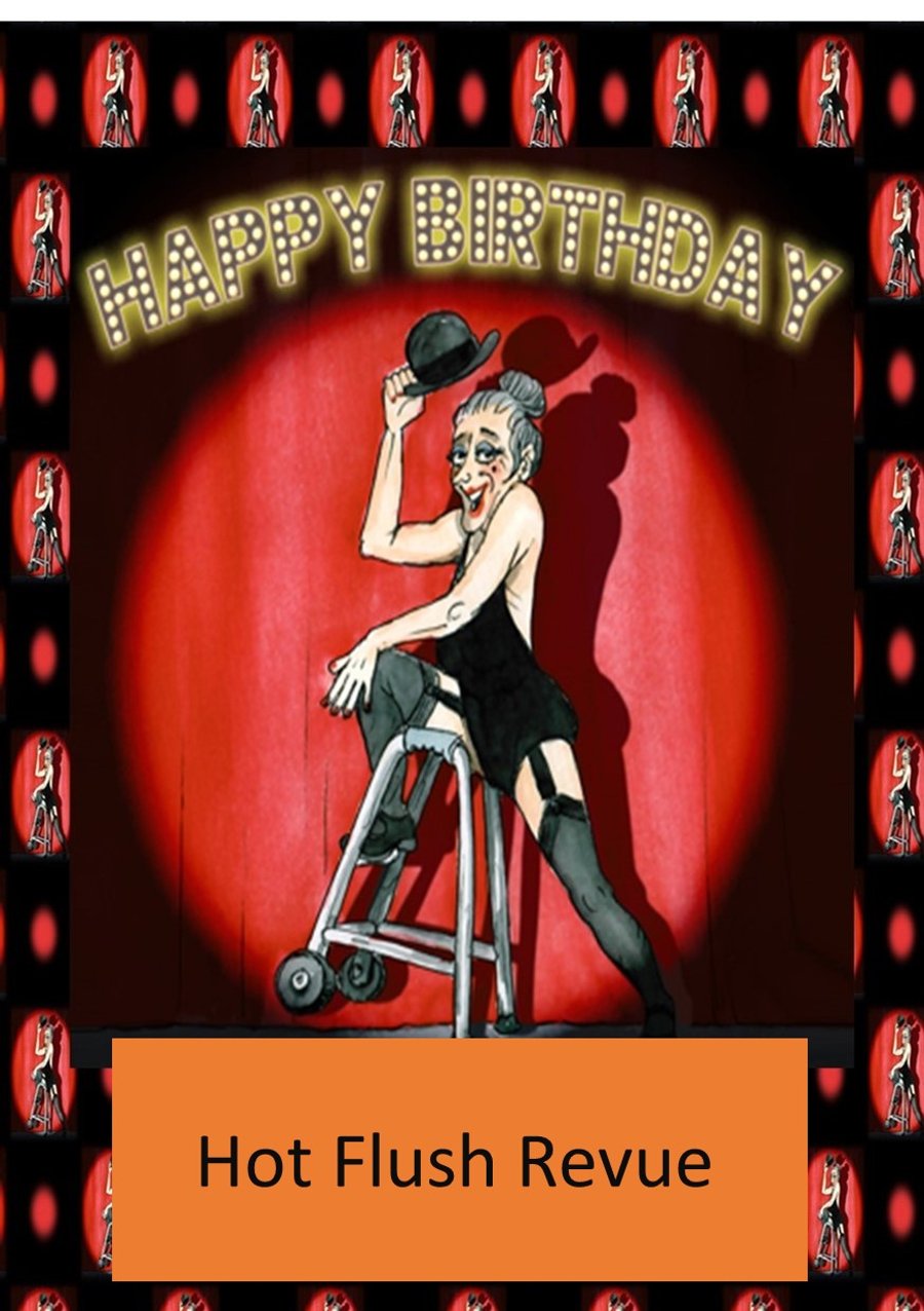 Senior Movie Memories Birthday Card – A Fabulous Twist on a Classic! 