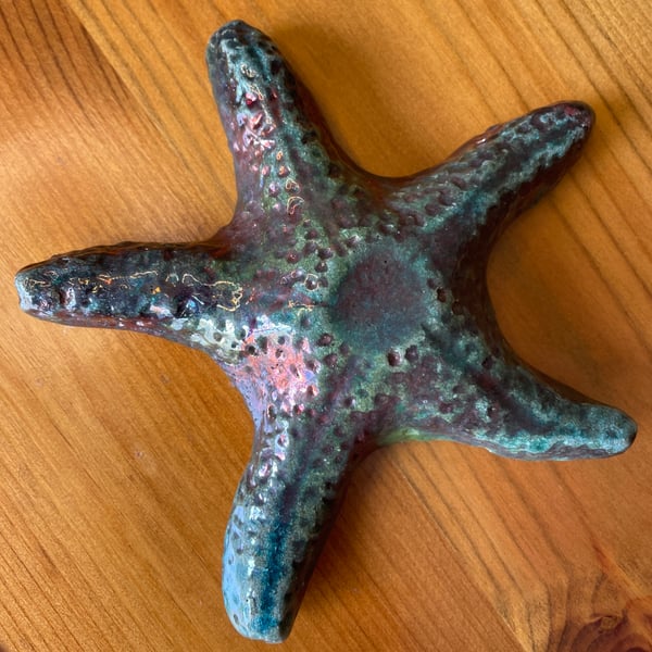 Perfectly Imperfect  - Raku starfish