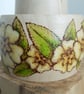 Pyrography primrose wooden bangle  - Image 8