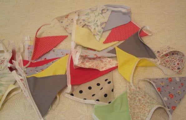 30 Flag Summer Colours Bunting