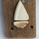 Sea Pottery Boat Wall Decoration 1