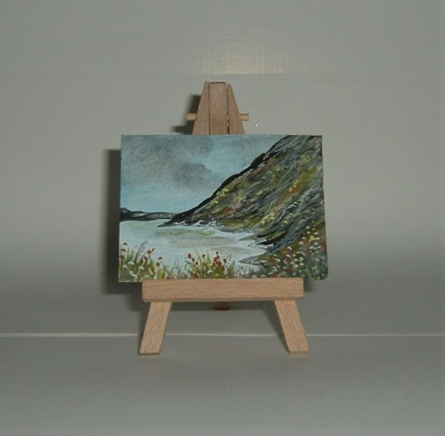 paintings aceo miniature art.(ref 252)