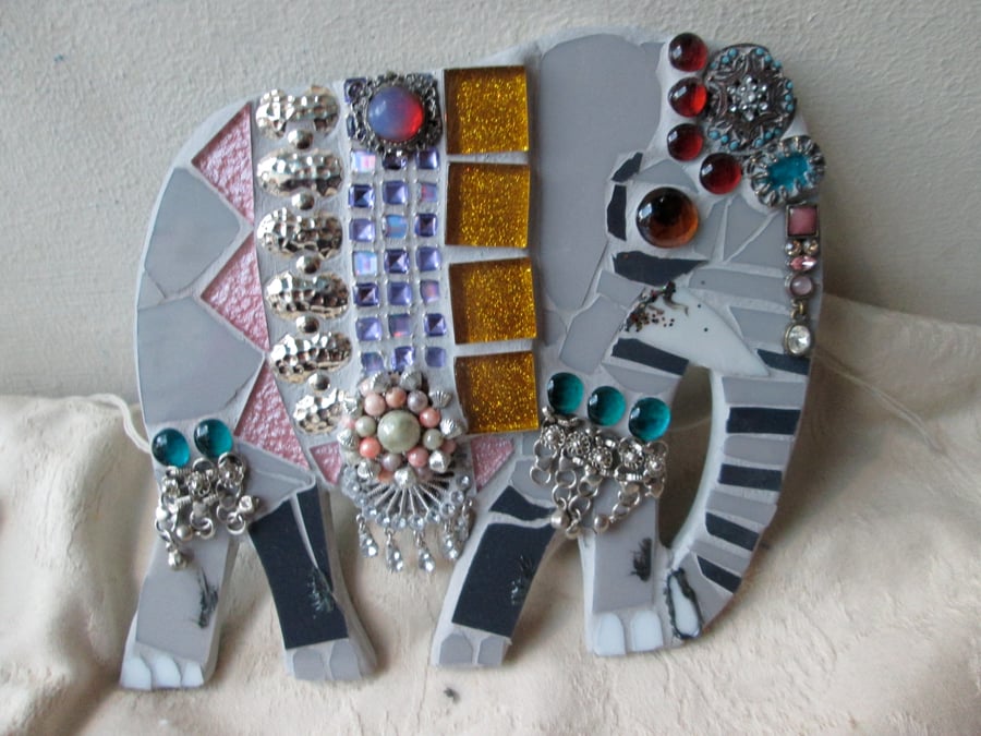 Mosaic Elephant