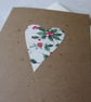 Festive Holly Heart Card - Image 3