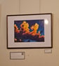 Summer Storm II original oil pastel artwork - Image 5