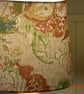 Handmade linen covered lampshade, Bloomsbury-look  - Image 3