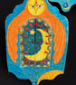 The Keeper Owl - One of a Kind Embroidered Textile Shrine
