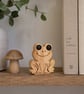 Francis the Frog - Handmade Wooden Frog Ornament - Whimsical Delights Collection