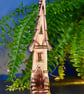 Hand carved silver birch fairy house - Image 2