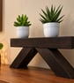 Handmade Rustic Wooden Display Shelf