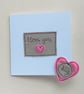 "I Love You" Card with either a Pocket Hug or a Love Token - Image 6