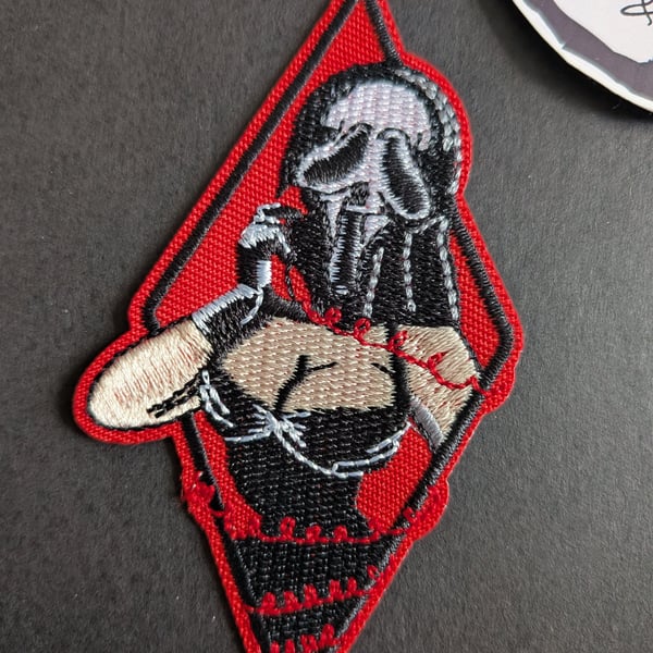 Embroidered Iron-On Patch - 9.3x5.6cm