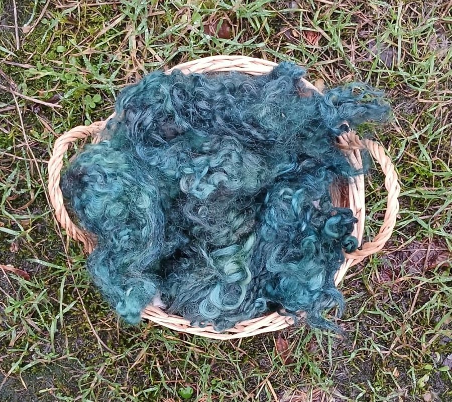 50g Bottle Green Gotland Fleece