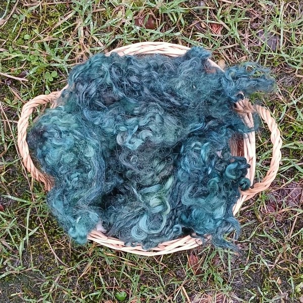 50g Bottle Green Gotland Fleece