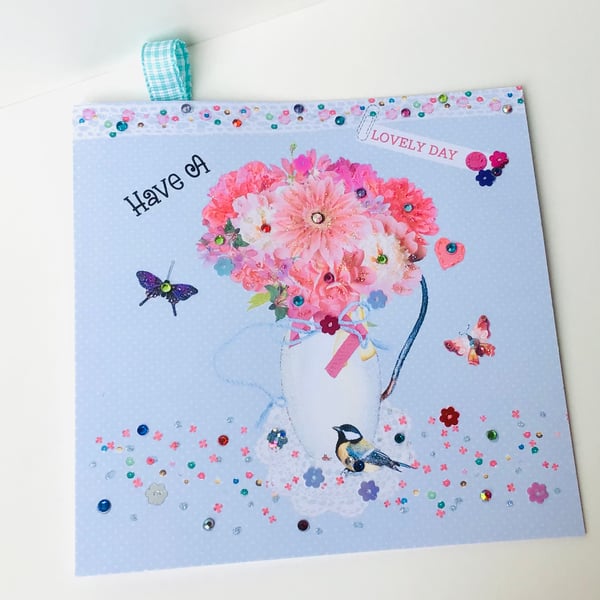 Birthday Card, Greeting Card, Printed Handfinished, Can Be Personalised 