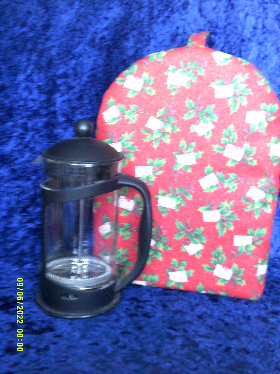 Holly & Labels Large Coffee Pot Cosy