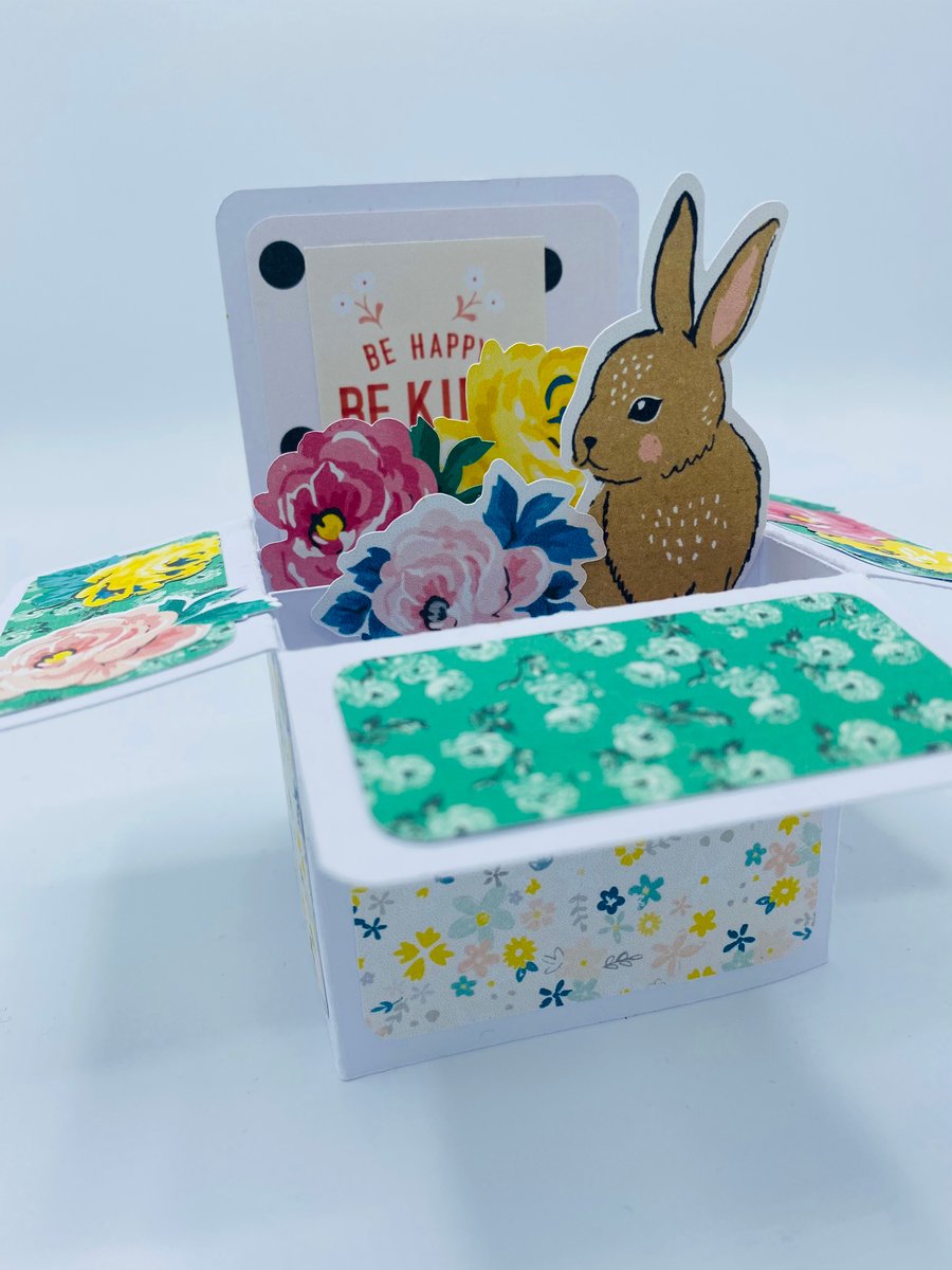 SALE Pop Up Box Card