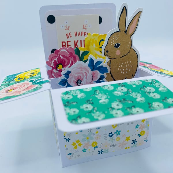 SALE Pop Up Box Card