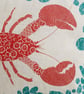 Linen Lobster Cushion - Image 3