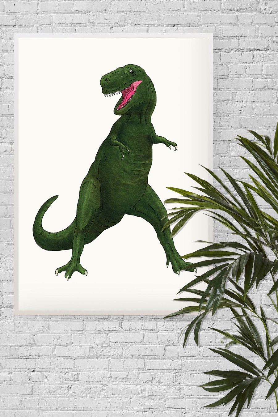 T Rex, Dinosaur A3 Giclée Print