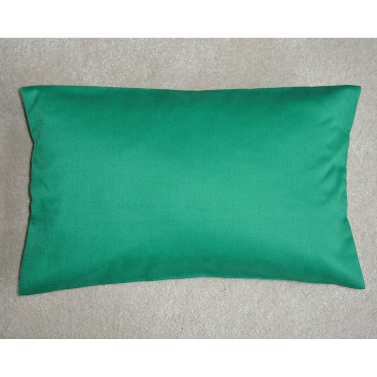 Tempur Travel Pillow Cover Green 16"x10" 16x10 SMALL With Zip