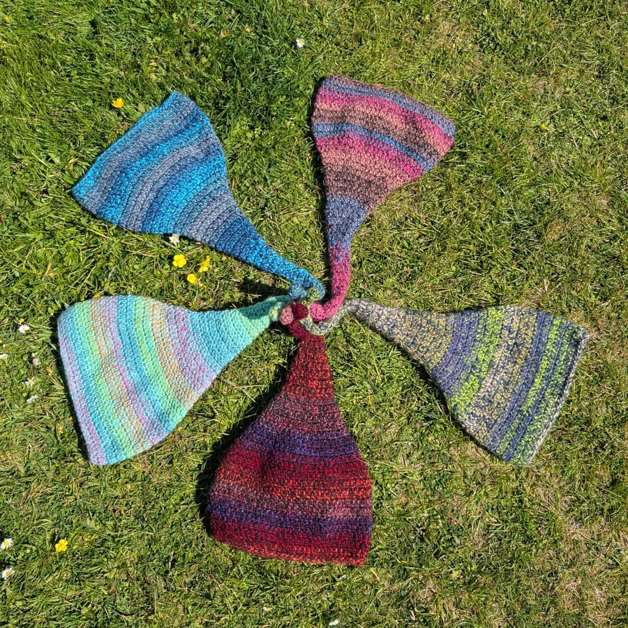  Mystical Pixie style Hat and Cowl Set