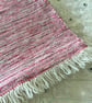  Handwoven Bed Throw - Pink - Image 4