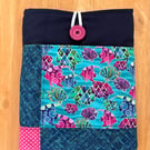 Patchwork fish prints iPad, book Case