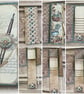 Folio - Neutral Folio with flips for mini photos by Carolee Crafts B9 0038 - Image 1