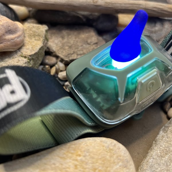 Cobalt blue - Victorian Sea glass stopper - from River Wear