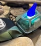 Cobalt blue - Victorian Sea glass stopper - from River Wear