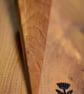 Hand Carved Hawthorn Kilt Pin, Minimalist Wooden Brooch, Scottish Gift for him,