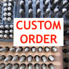 Custom order for L, four plant labels