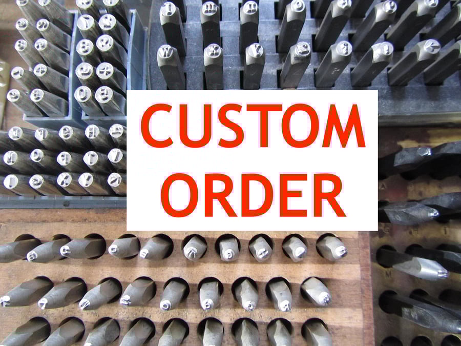 Custom order for L, four plant labels