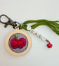 Apple Keyring or Bag Charm - Image 3