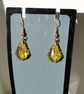 Pretty sunshine yellow crystal earrings   - Image 6