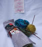 Knitting needle roll case