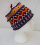 Multicolour Hat Pattern in 3 Sizes. Knitting Pattern. PDF Knitting Pattern. Hat. - Image 4