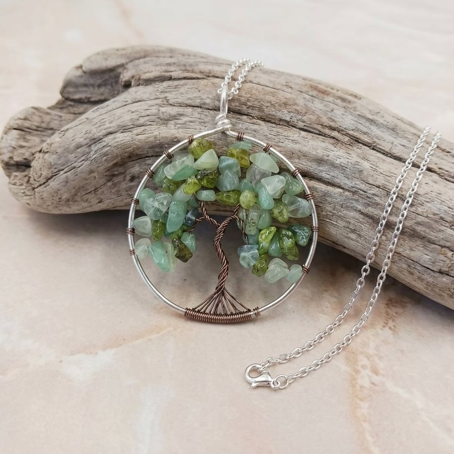 Wire Tree Of Life Necklace 