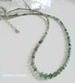 Emerald Sterling Silver Necklace - Image 4