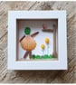 Seaglass, driftwood and seashell, ROBIN - Image 2