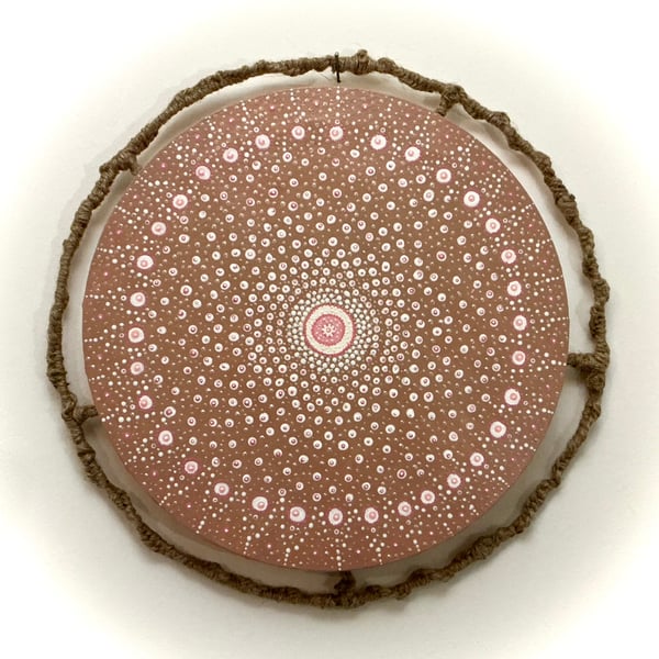 Tranquil Bliss - Fibonacci Design Acrylic Painting