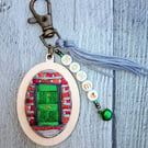 Front Door Keyring or Bag Charm