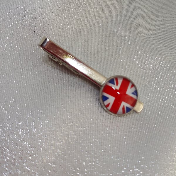 TC06 Union Jack picture tie clip