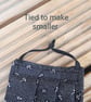 Face mask, small,  3 layer,  machine washable in skulls fabric  - Image 9