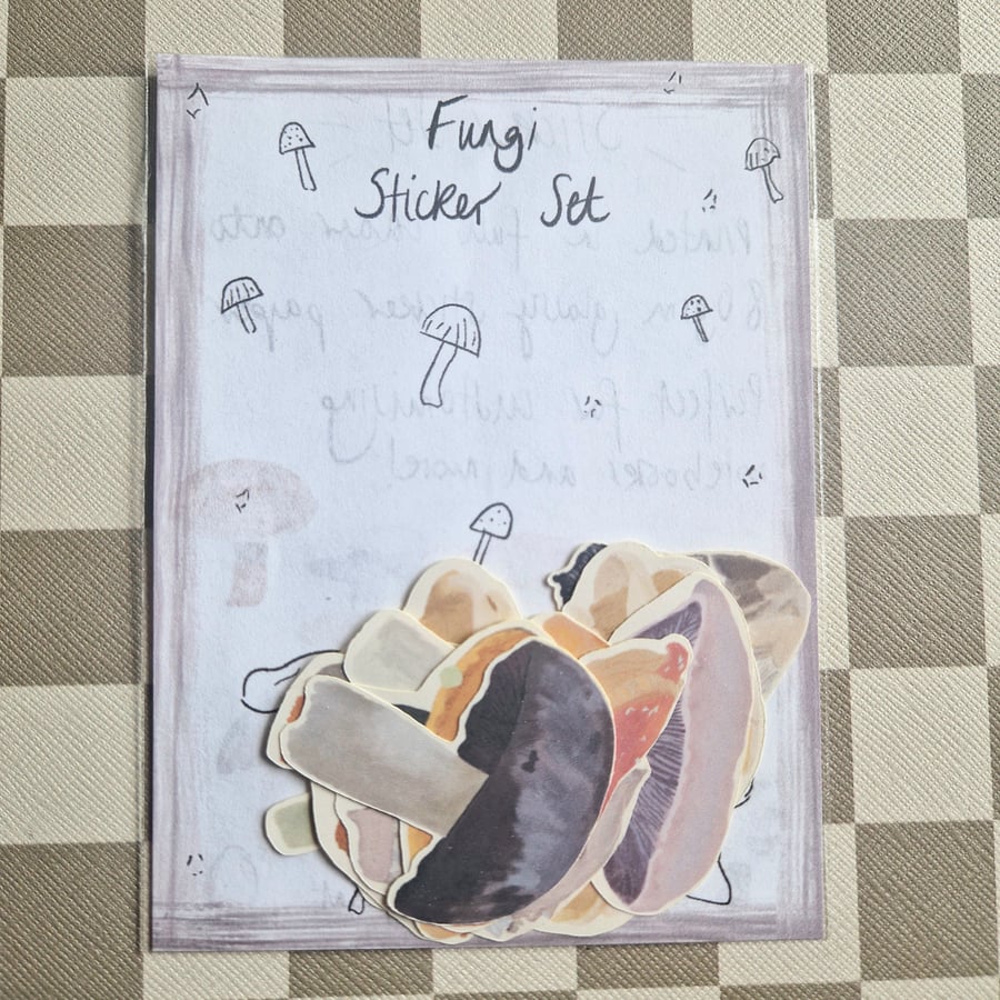 Fungi Sticker Set