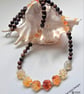 Designer Carnelian & Pietersite Necklace - Image 2