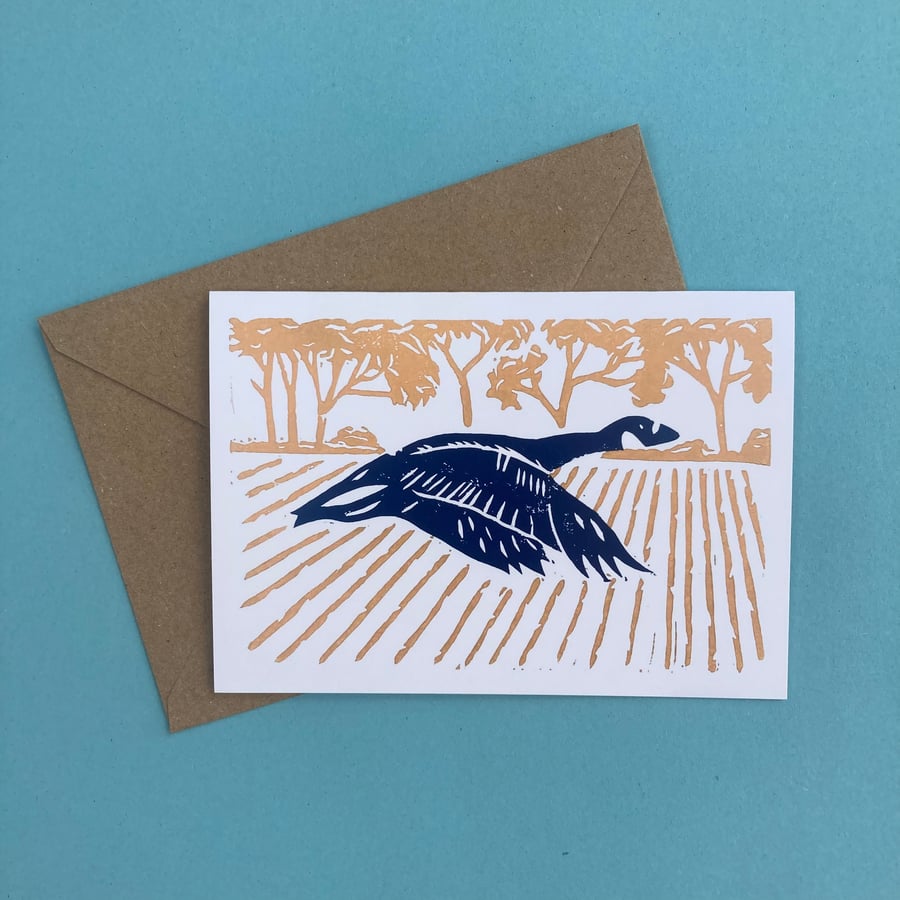 Flying Goose greetings cards 