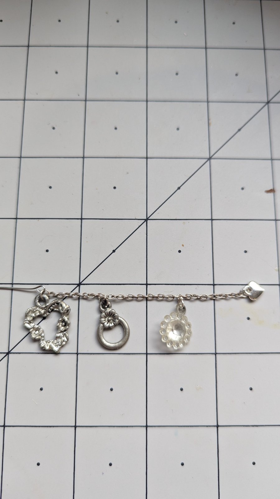 Glue Bottle Dangle Topper Stainless Steel Pin Jewellery