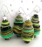 Christmas tree pattern. Crochet Christmas tree. Small decoration. - Image 4